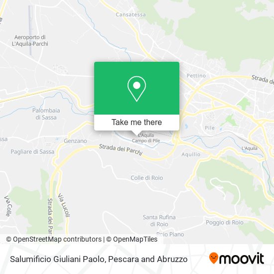 Salumificio Giuliani Paolo map