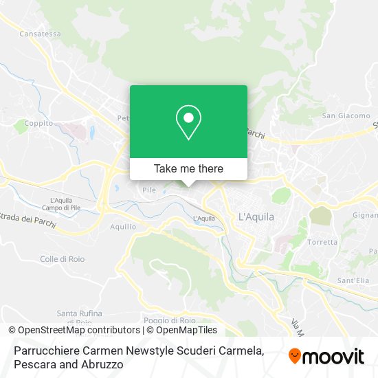 Parrucchiere Carmen Newstyle Scuderi Carmela map