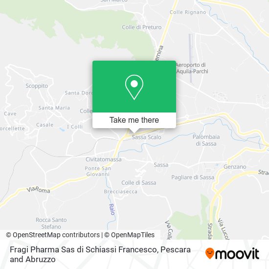 Fragi Pharma Sas di Schiassi Francesco map