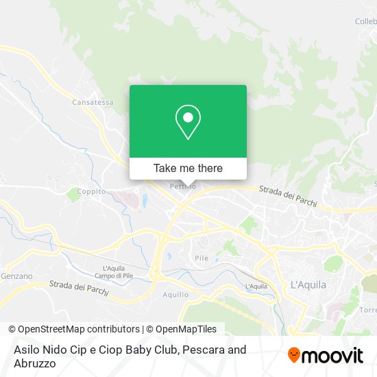 Asilo Nido Cip e Ciop Baby Club map