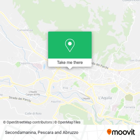 Secondamanina map