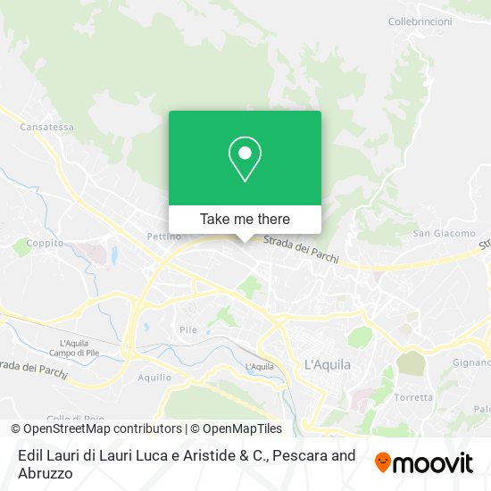Edil Lauri di Lauri Luca e Aristide & C. map