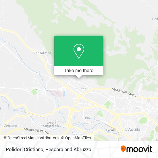 Polidori Cristiano map