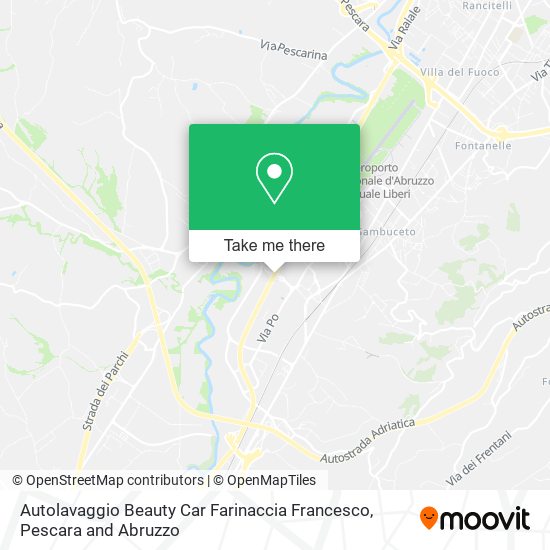 Autolavaggio Beauty Car Farinaccia Francesco map