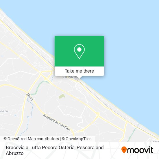 Bracevia a Tutta Pecora Osteria map