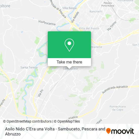 Asilo Nido C'Era una Volta - Sambuceto map