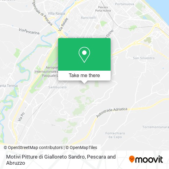 Motivi Pitture di Gialloreto Sandro map