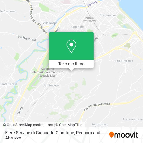 Fiere Service di Giancarlo Cianflone map