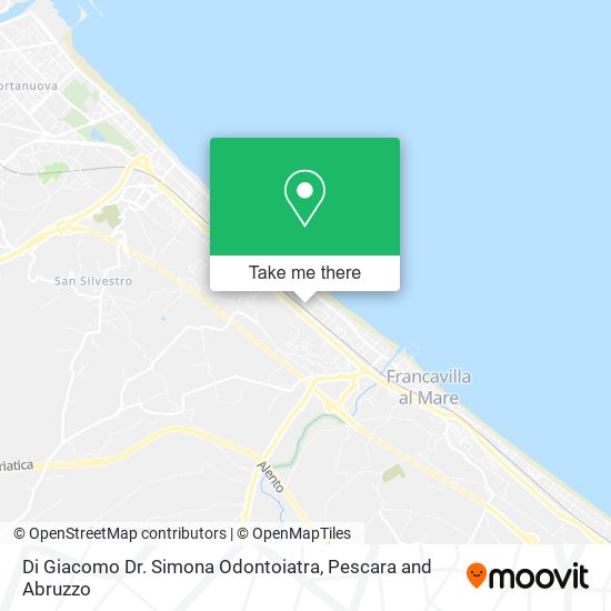 Di Giacomo Dr. Simona Odontoiatra map