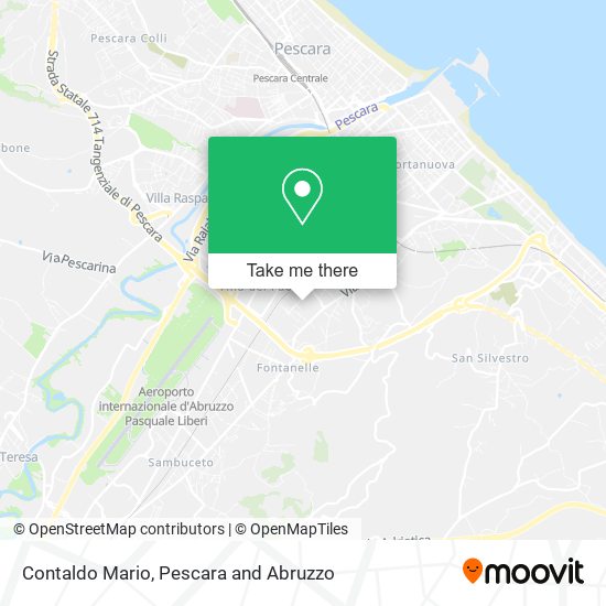 Contaldo Mario map