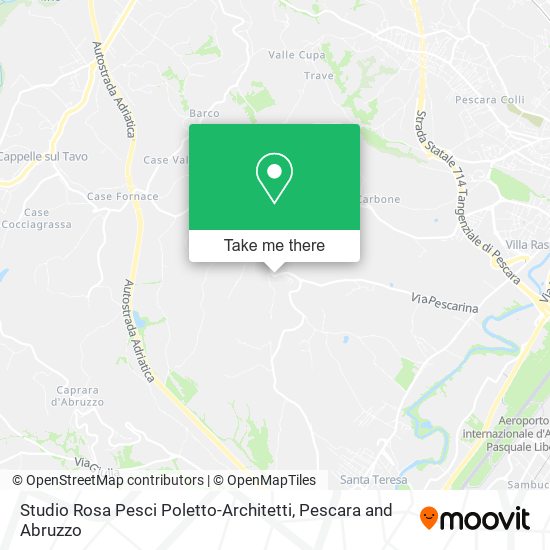 Studio Rosa Pesci Poletto-Architetti map