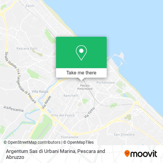 Argentum Sas di Urbani Marina map