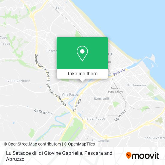 Lu Setacce di: di Giovine Gabriella map