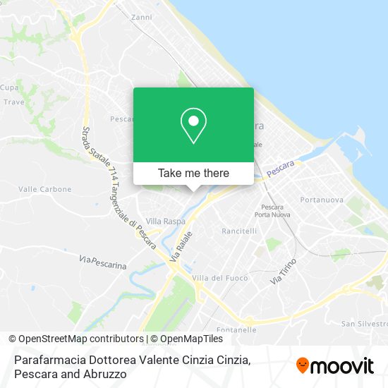 Parafarmacia Dottorea Valente Cinzia Cinzia map