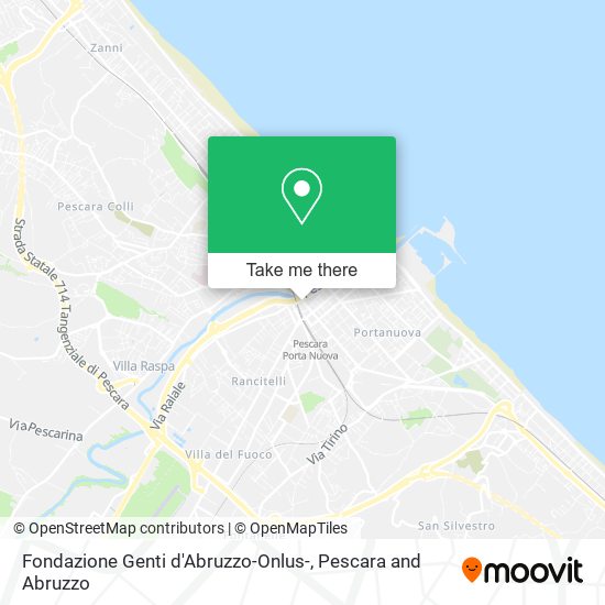 Fondazione Genti d'Abruzzo-Onlus- map
