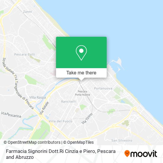 Farmacia Signorini Dott.Ri Cinzia e Piero map