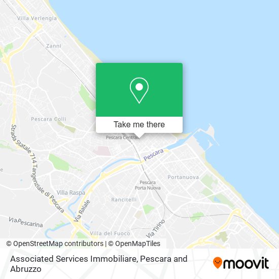 Associated Services Immobiliare map