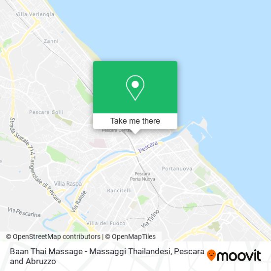 Baan Thai Massage - Massaggi Thailandesi map