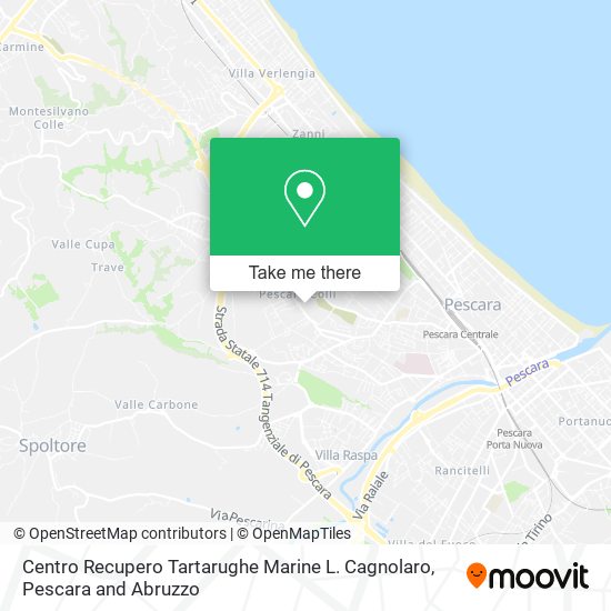 Centro Recupero Tartarughe Marine L. Cagnolaro map