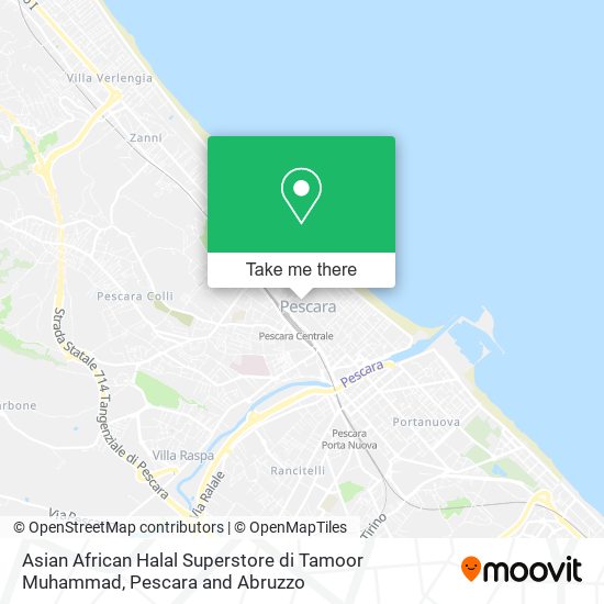 Asian African Halal Superstore di Tamoor Muhammad map