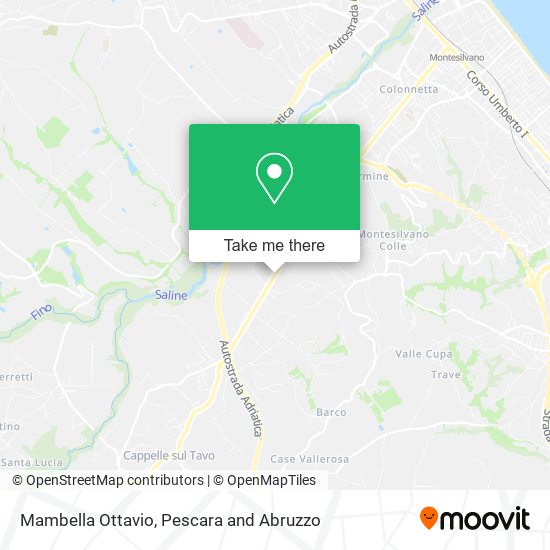 Mambella Ottavio map