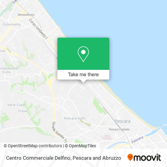 Centro Commerciale Delfino map