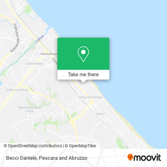 Becci Daniele map