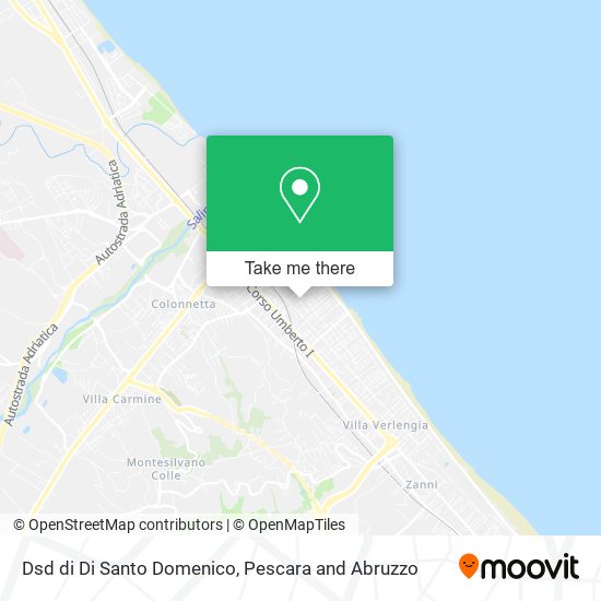 Dsd di Di Santo Domenico map