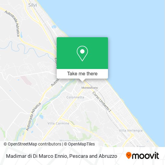 Madimar di Di Marco Ennio map