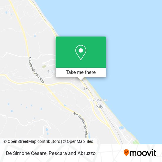De Simone Cesare map
