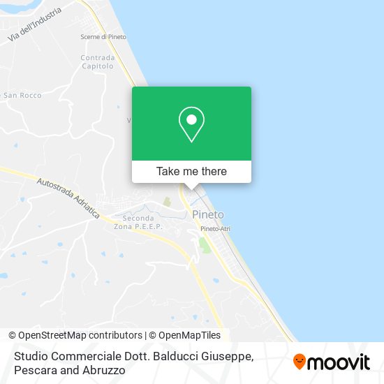 Studio Commerciale Dott. Balducci Giuseppe map