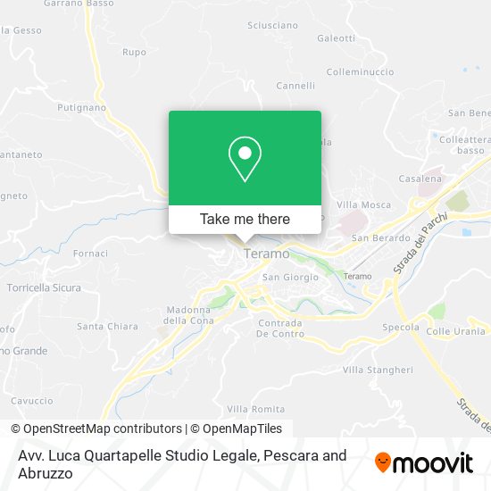 Avv. Luca Quartapelle Studio Legale map