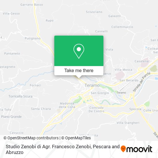 Studio Zenobi di Agr. Francesco Zenobi map