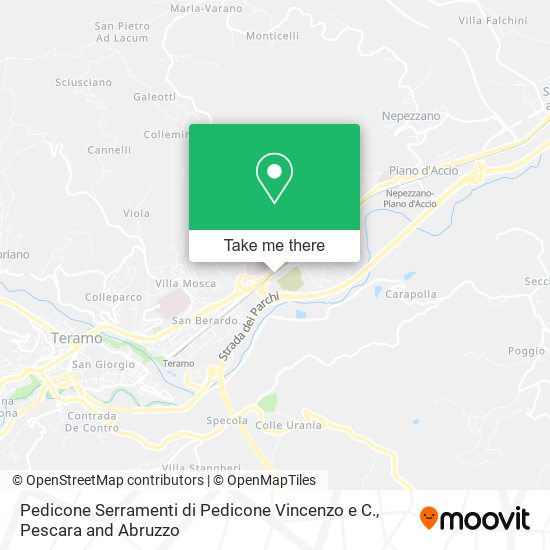 Pedicone Serramenti di Pedicone Vincenzo e C. map