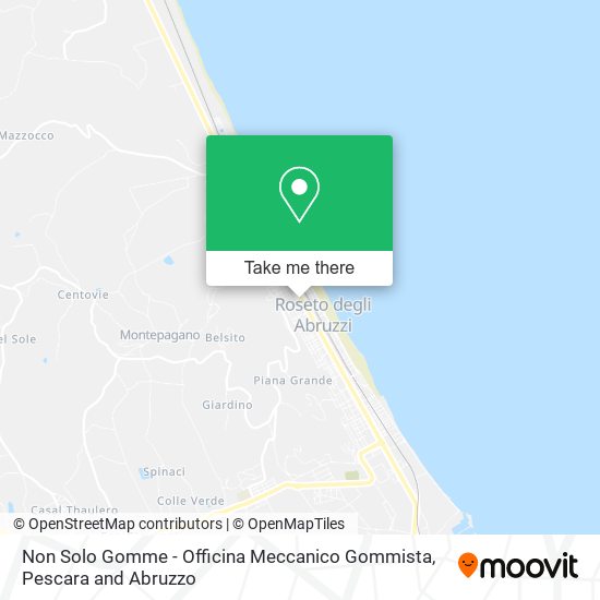 Non Solo Gomme - Officina Meccanico Gommista map