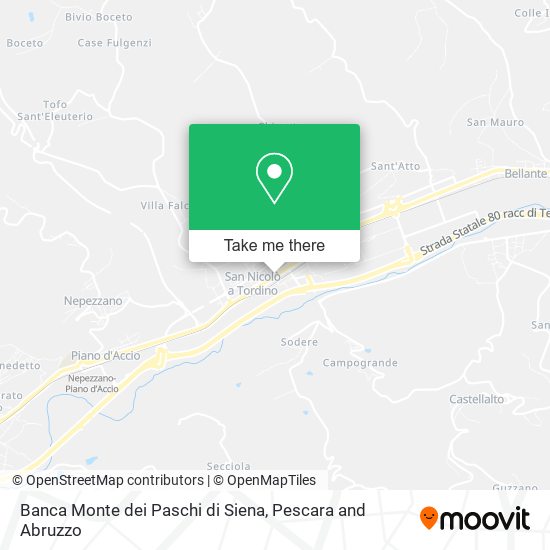 Banca Monte dei Paschi di Siena map