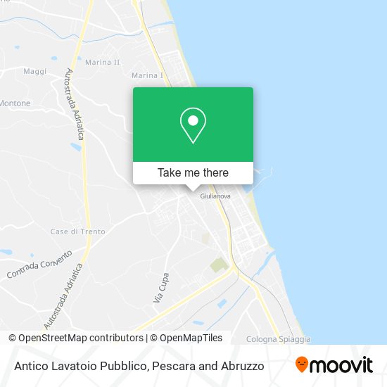 Antico Lavatoio Pubblico map