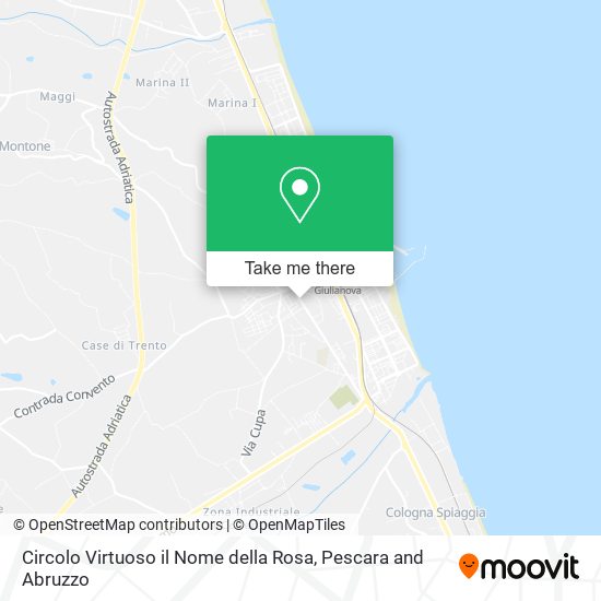Circolo Virtuoso il Nome della Rosa map