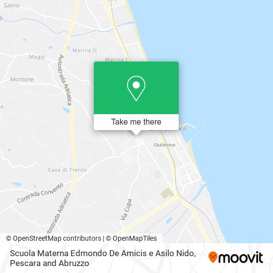 Scuola Materna Edmondo De Amicis e Asilo Nido map