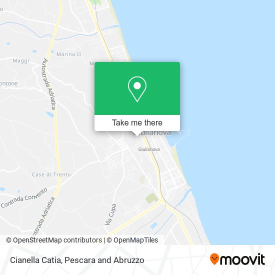 Cianella Catia map