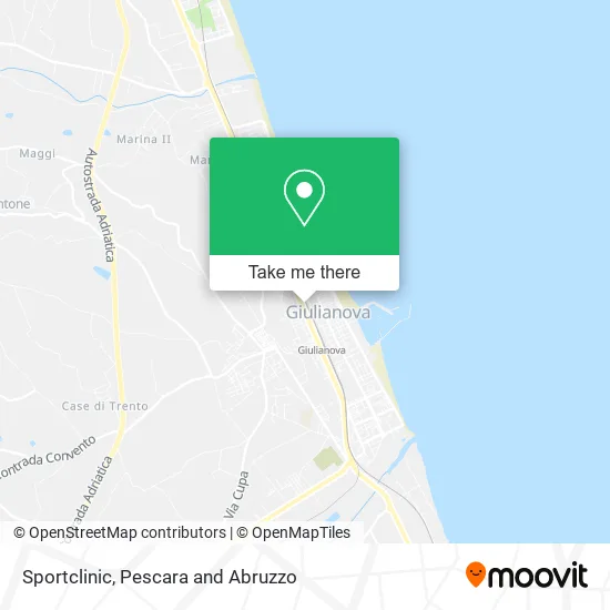Sportclinic map
