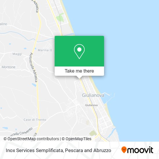 Inox Services Semplificata map
