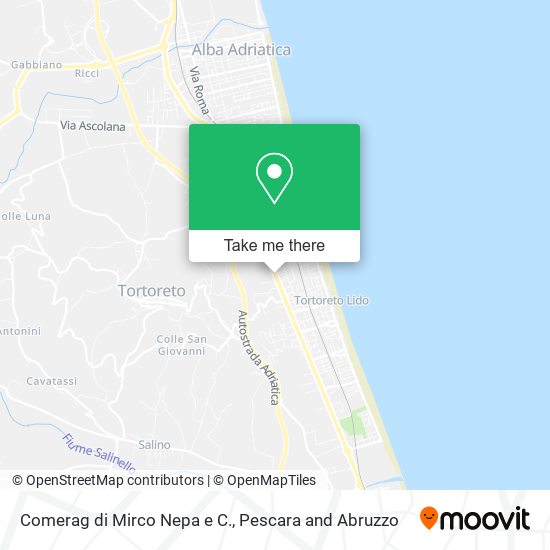 Comerag di Mirco Nepa e C. map