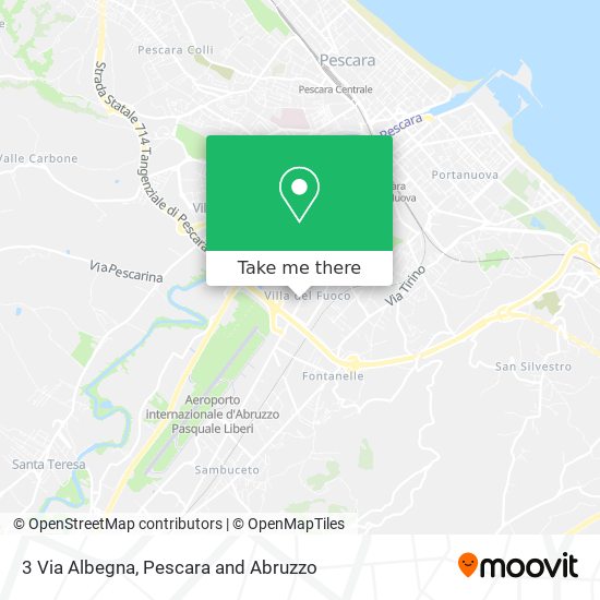 3 Via Albegna map