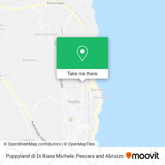 Puppyland di Di Biase Michele map