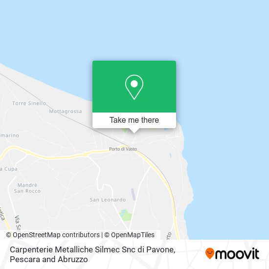 Carpenterie Metalliche Silmec Snc di Pavone map