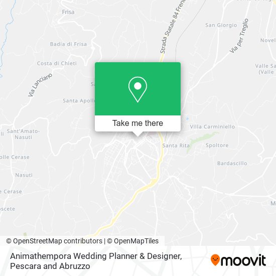 Animathempora Wedding Planner & Designer map