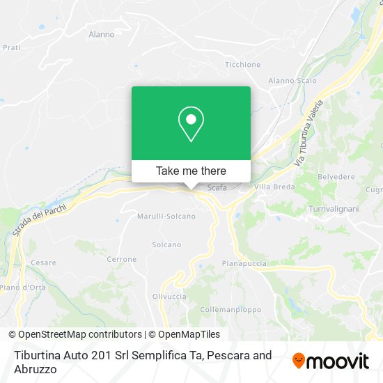 Tiburtina Auto 201 Srl Semplifica Ta map