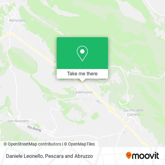 Daniele Leonello map
