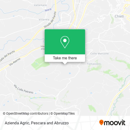 Azienda Agric map